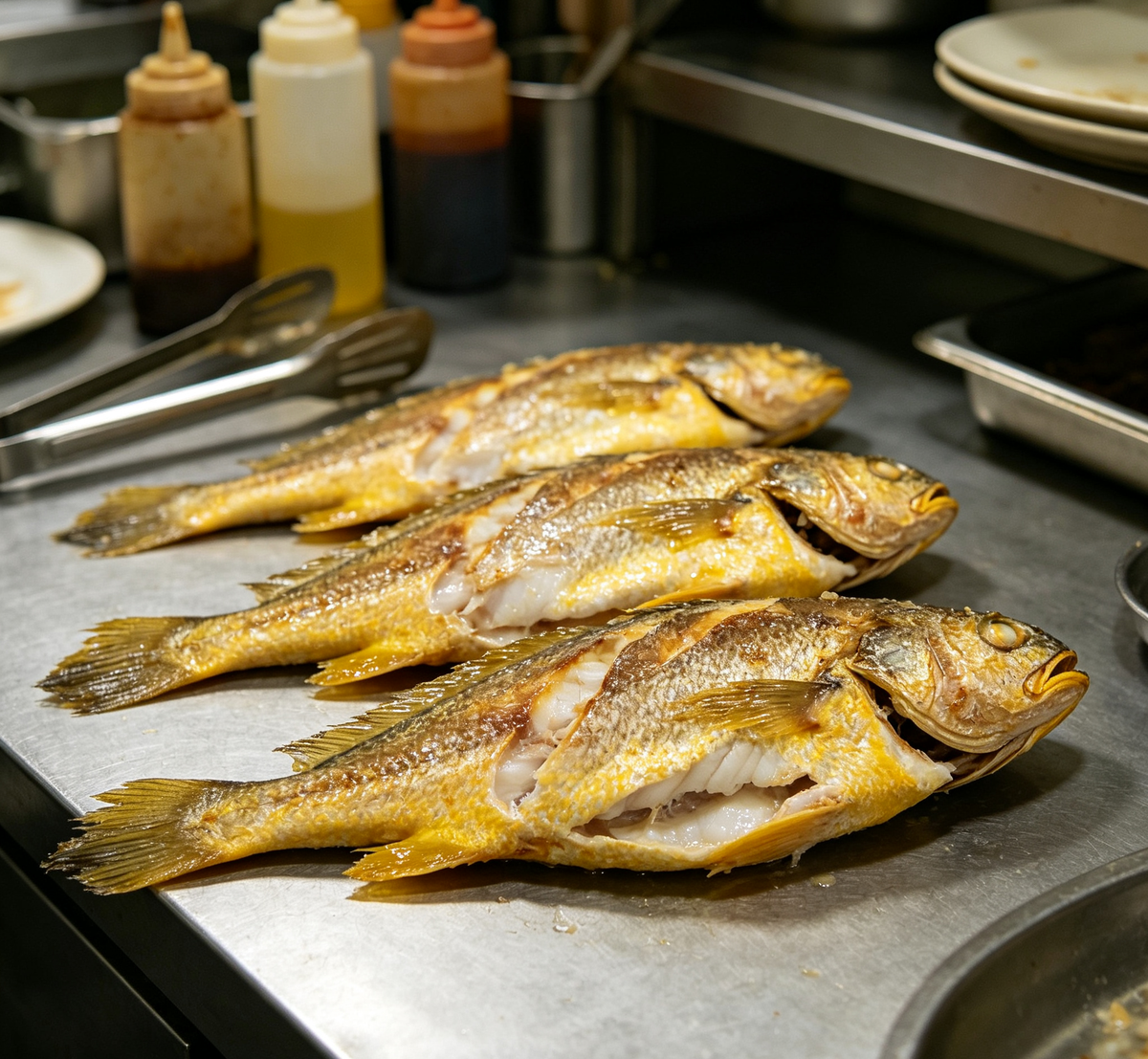 Golden sea bream whole fish